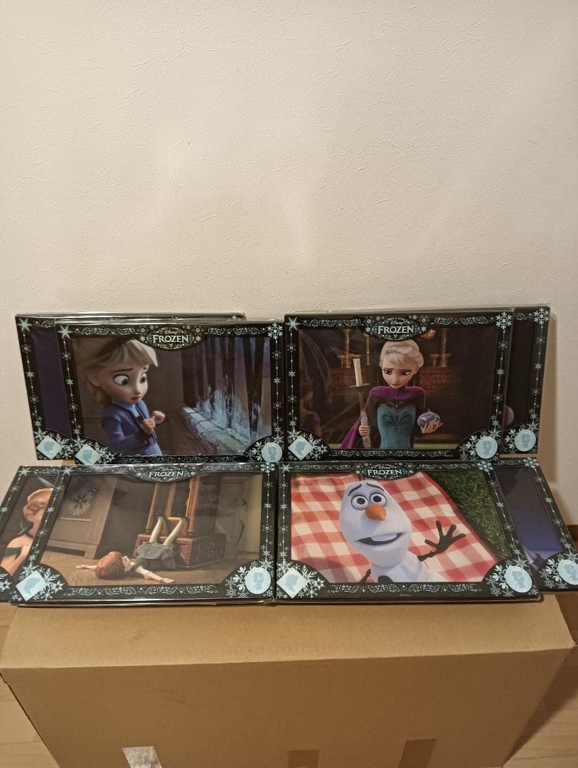 【新品未使用】アナと雪の女王 ポスター 全10種 ホログラム シネマコレクション