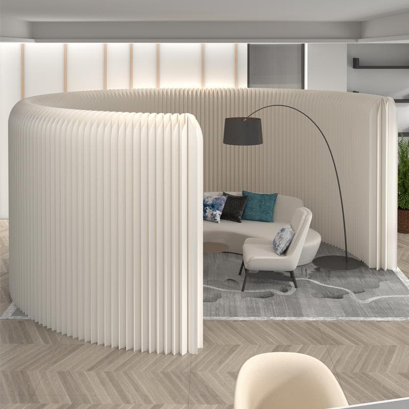 パーテーション間仕切り折り畳み式高さ1.6ｍ長さ3-4ｍ組立不要ついたて目隠し