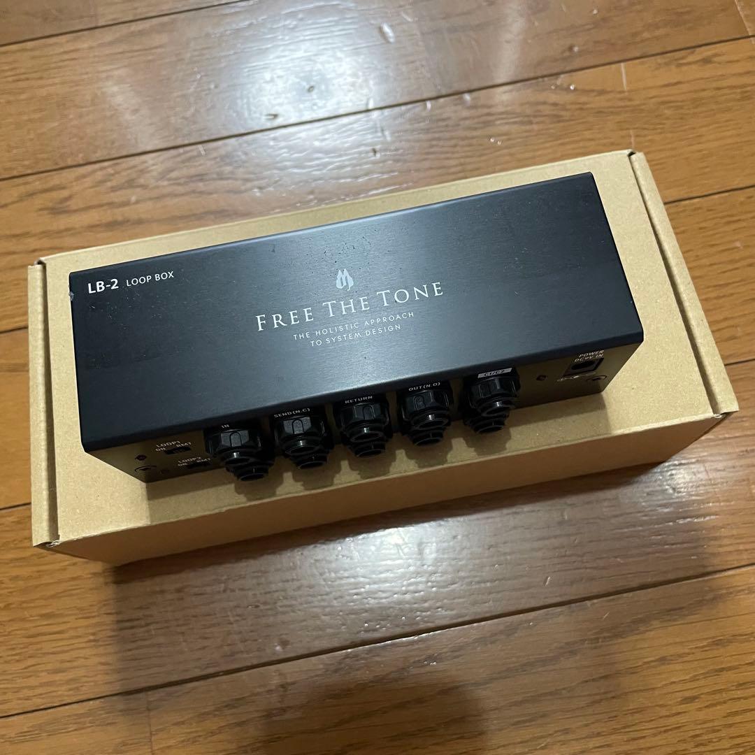 Free The Tone LB-2 Loop Box美品TRSケーブル付