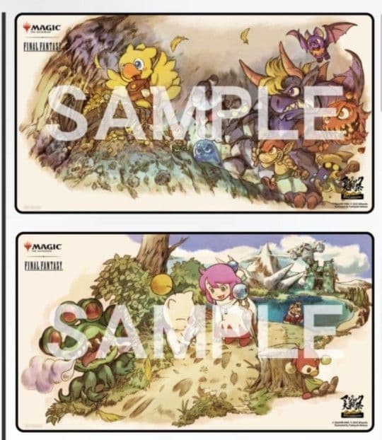 【未開封】マジック大戦祭 MTGファイナルファンタジー プレイマット 2枚セット