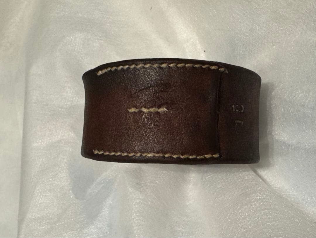 HERMES エルメス　プールトゥール　藤原ヒロシ着レザーブレスレットバングル