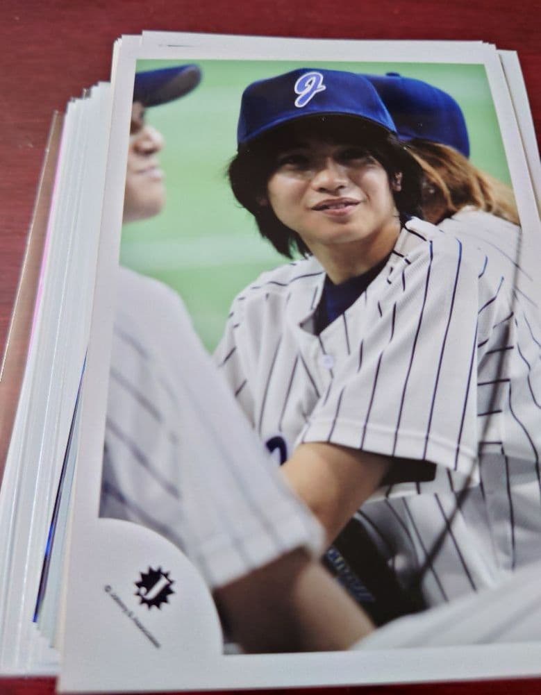 Sexy Zone　中島健人　公式写真　　Jロゴ　野球大会　運動会　等