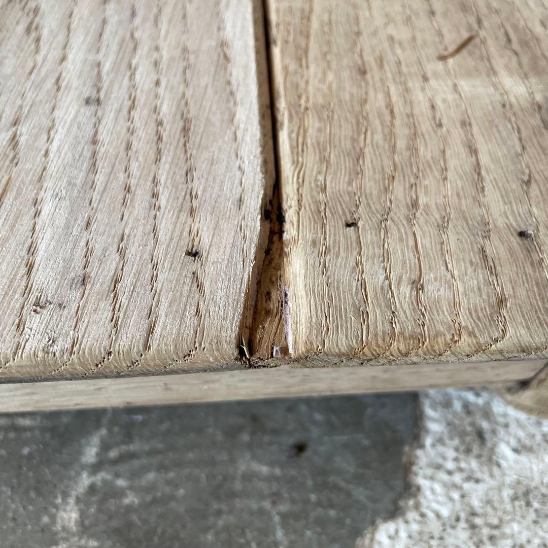 年末・年始SALE ビンテージ ドロワーサイドテーブル ベッドサイド　剥離