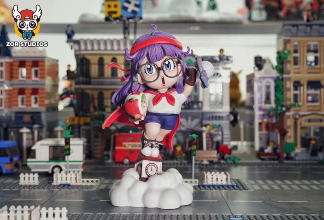 Dr.スランプ アラレちゃん アラレです 樹脂 彫刻 フィギュア