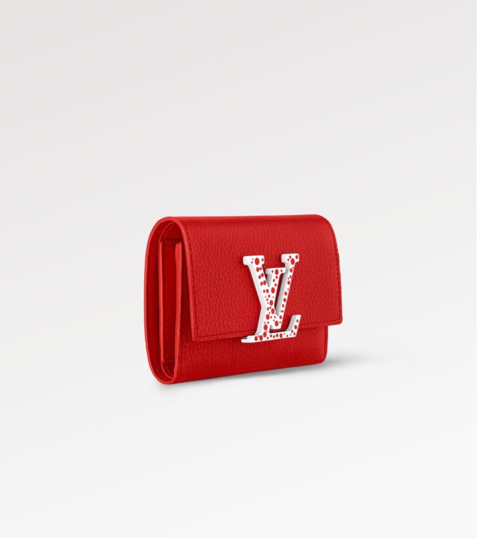 未使用 LV × YK ポルトフォイユ カプシーヌ 草間彌生 ルイヴィトン