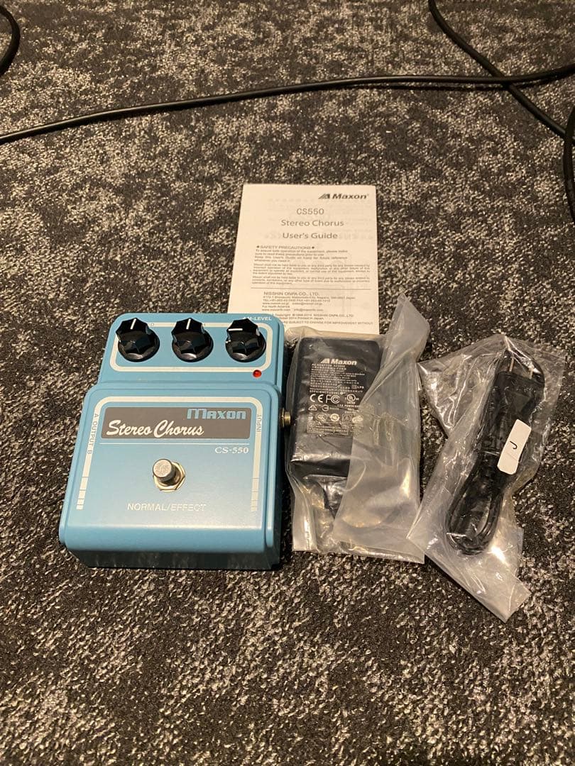Maxon CS-550 ステレオコーラスエフェクター