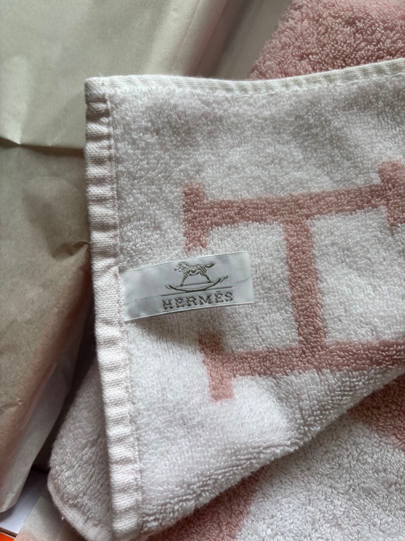 HERMES アヴァロン　フェイスタオル　バスタオル　エルメス　タオル