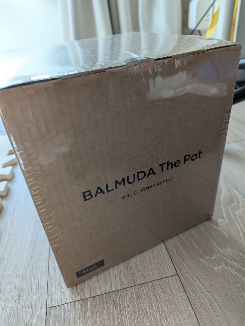 新品未開封 BALMUDA The Pot 0.6L 電気ケトル ブラック
