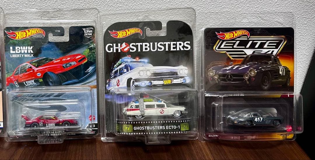 ホットウィール　LBWK スカイライン　ベンツ　300SL ECTO-1