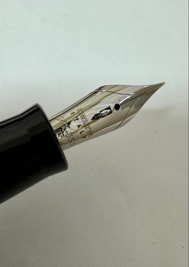 DELTA デルタ ドルチェビータ ミディアム万年筆 MID EF ペン先14金