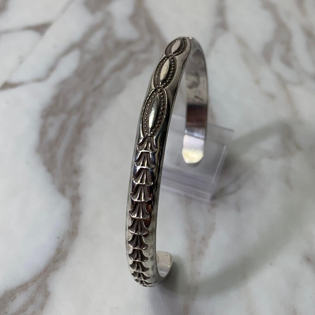 Darrell Cadman バングル Sterling刻印 スタンプ ナバホ族