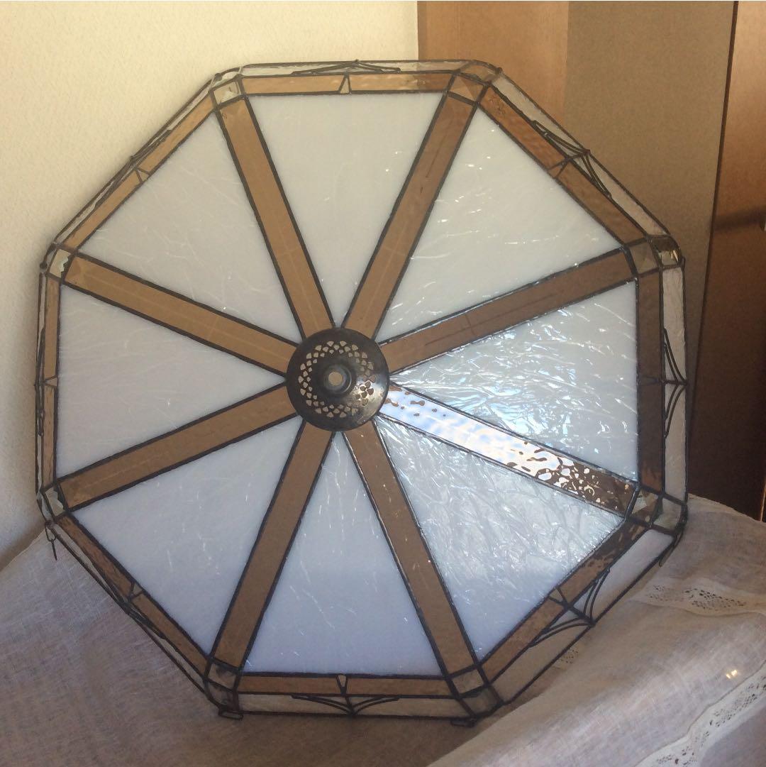 マナ！ステンドグラスの天井シェード！直接引取りの方値段交渉可！専用です！