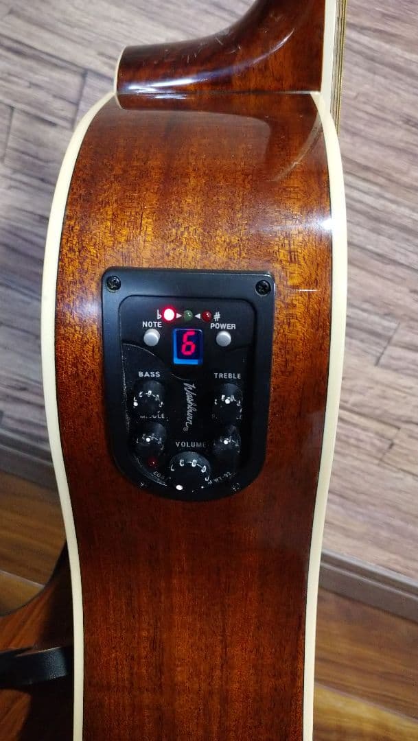 Washburn d10sce　エレアコ