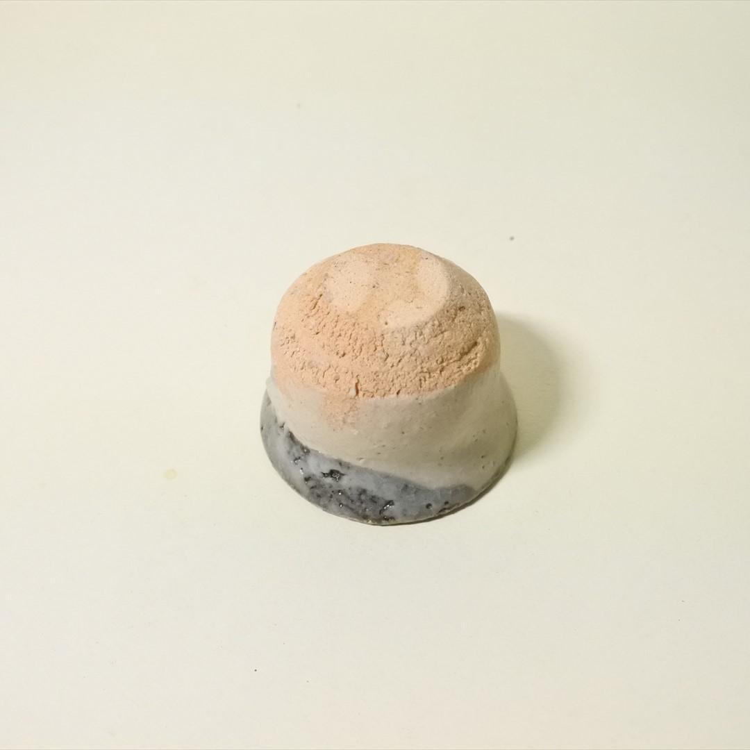 現代作家　杉本泥牛　杉本立夫　唐津　皮鯨　盃　酒器 b