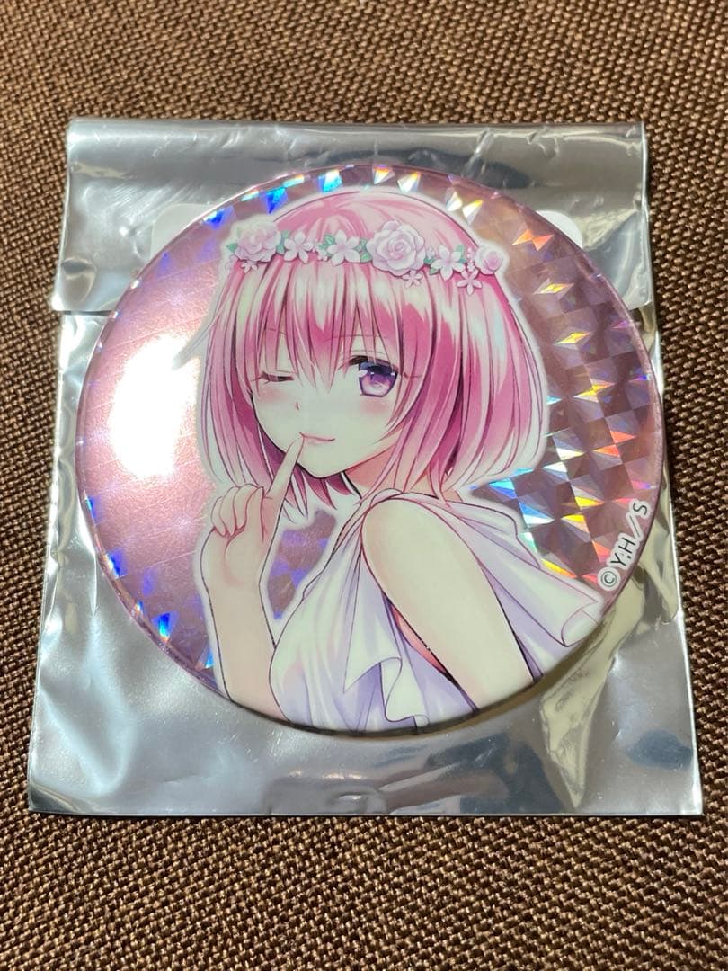 ToLOVEる15周年記念原画展　凱旋　モモ缶バッジ　レア