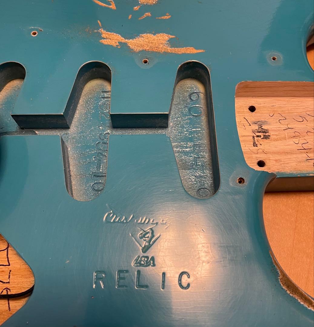 Fender C/S 60 Strat Heavy Relic 超軽量 ワケアリ