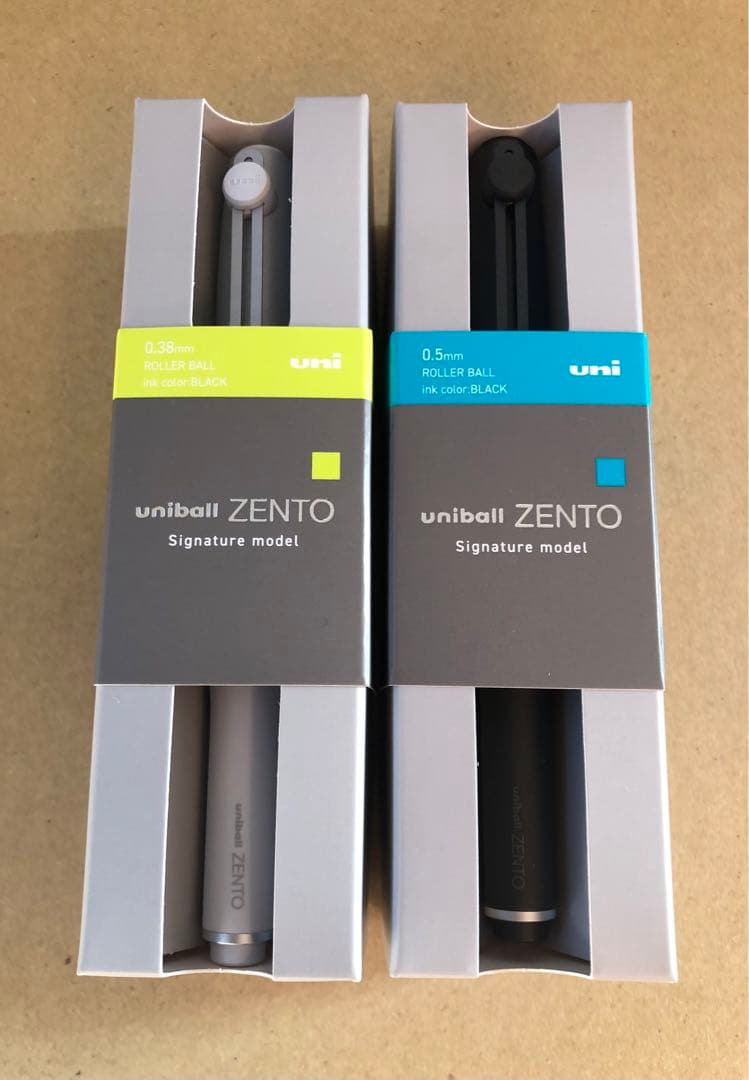 uni uniball ZENTO シグネチャーモデル 2本セット【新品未使用】