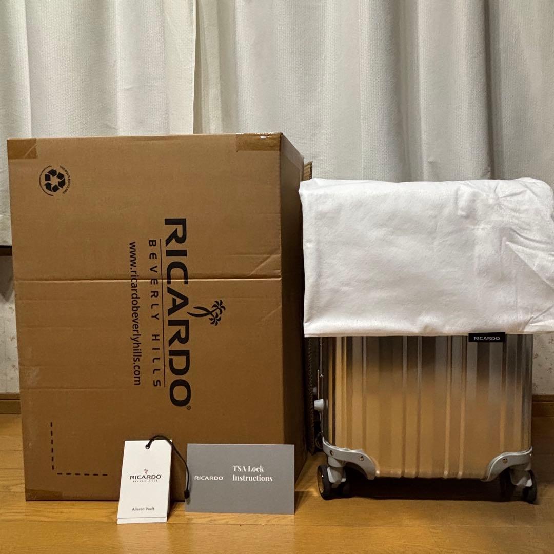 リカルド　4輪 キャリーケース Aileron アルミ 20インチ 40L