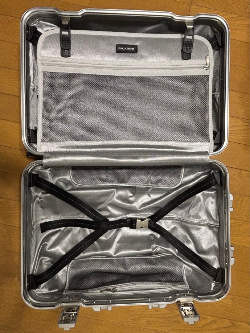 リカルド　4輪 キャリーケース Aileron アルミ 20インチ 40L