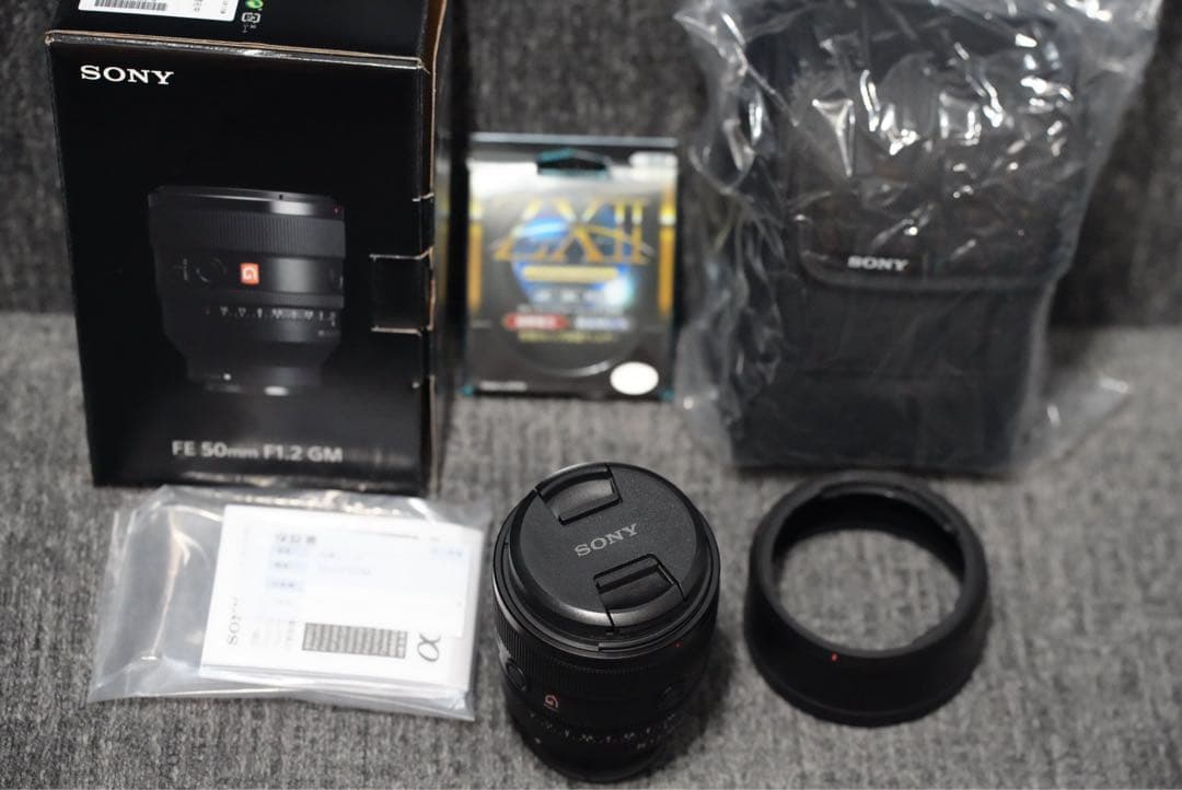 美品★SONY FE 50mm F1.2 GM レンズ SEL50F12GM