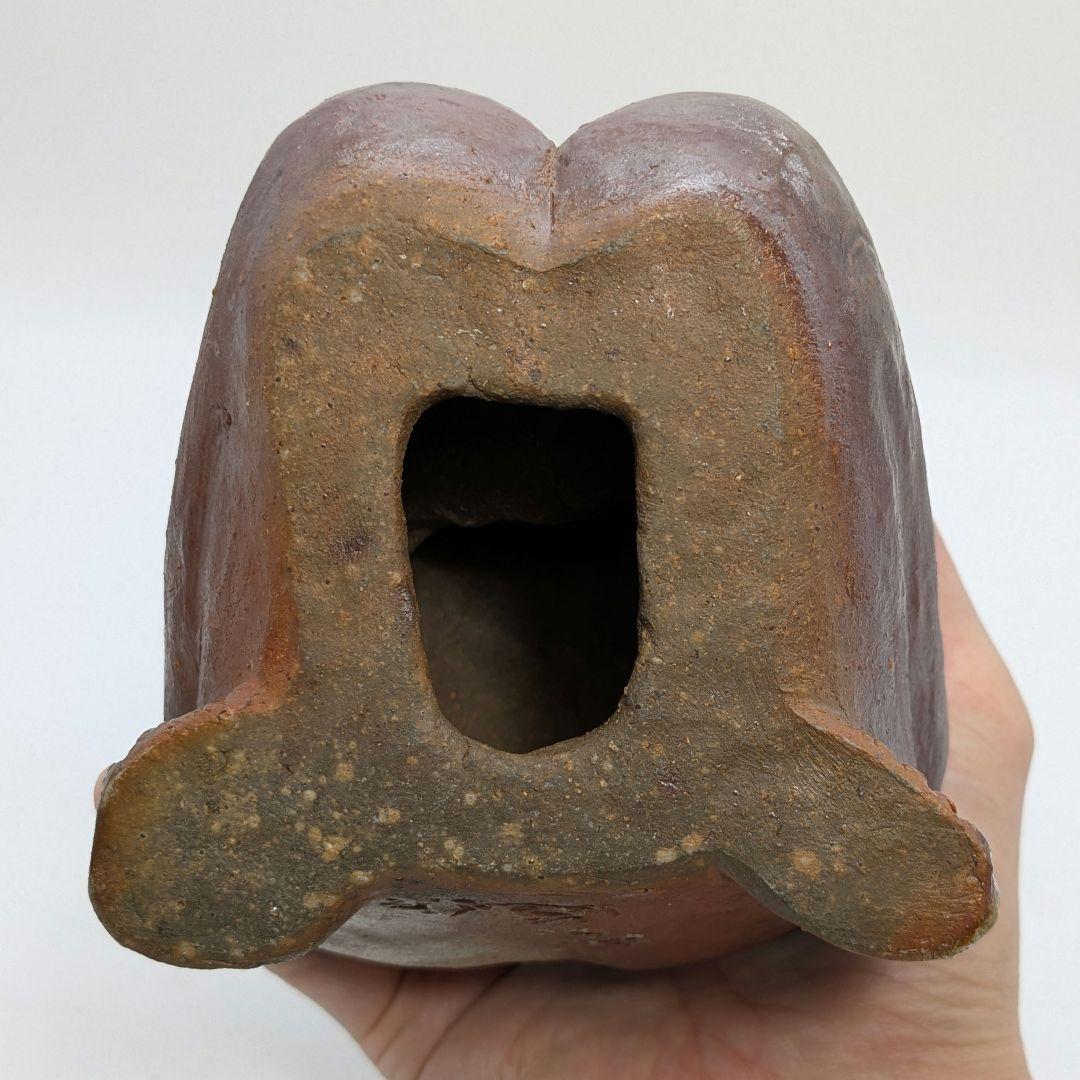 木南知加選 備前焼 裸婦像 共箱合布 置物 陶像 細工物 陶彫 オブジェクト