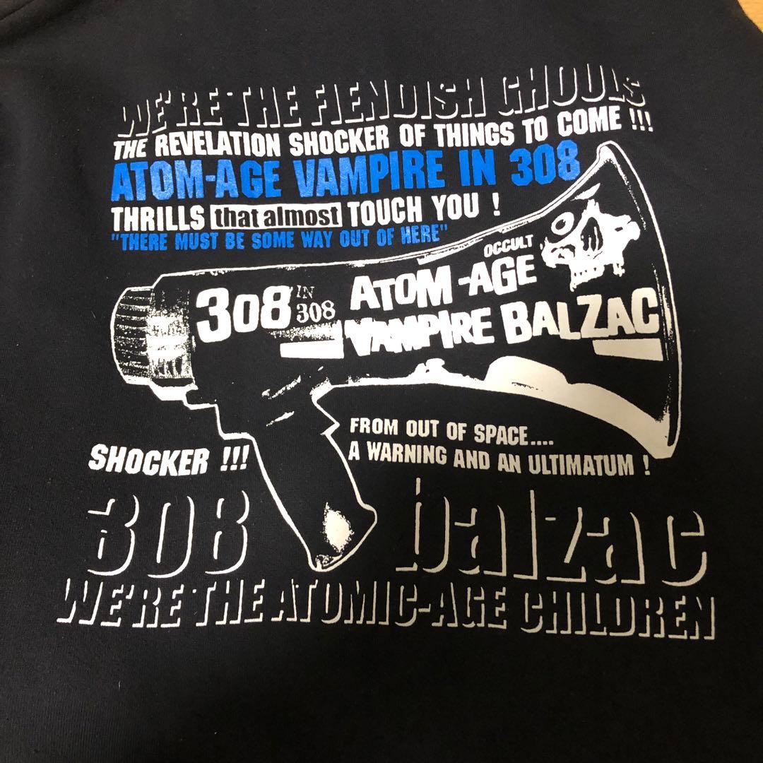 USA製 90s BALZAC バルザック ディスカス パーカー 黒L