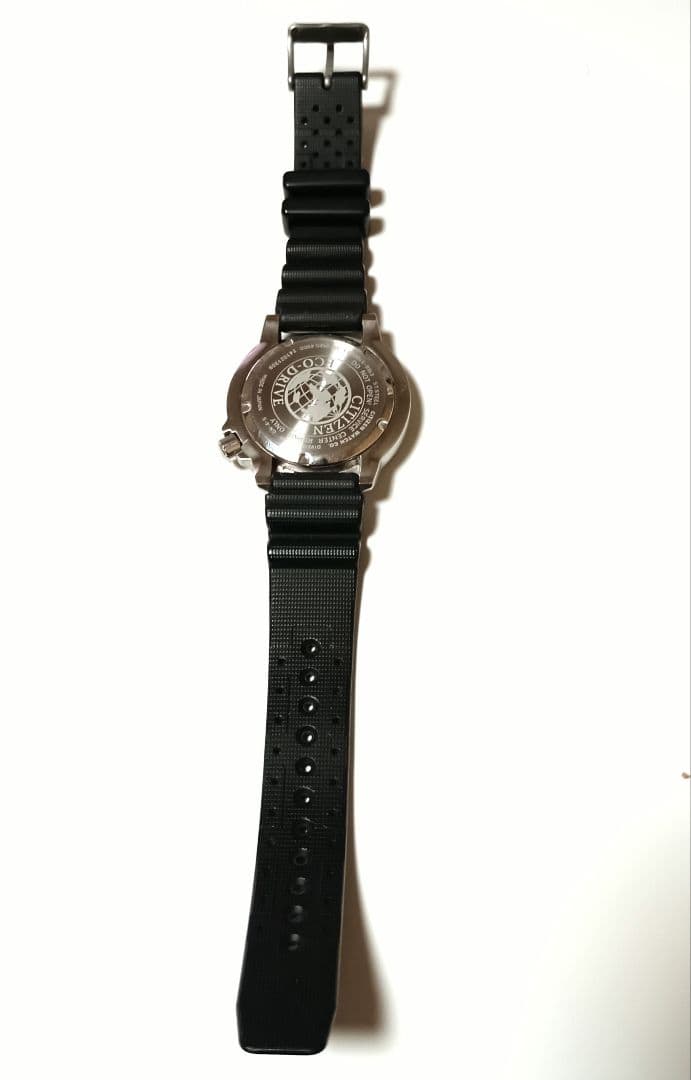 シチズン エコドライブ ダイバーズ E168-S100623 黒 状態良好