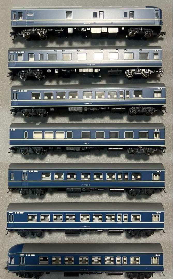 KATO 10-366 20系寝台客車7両基本セット