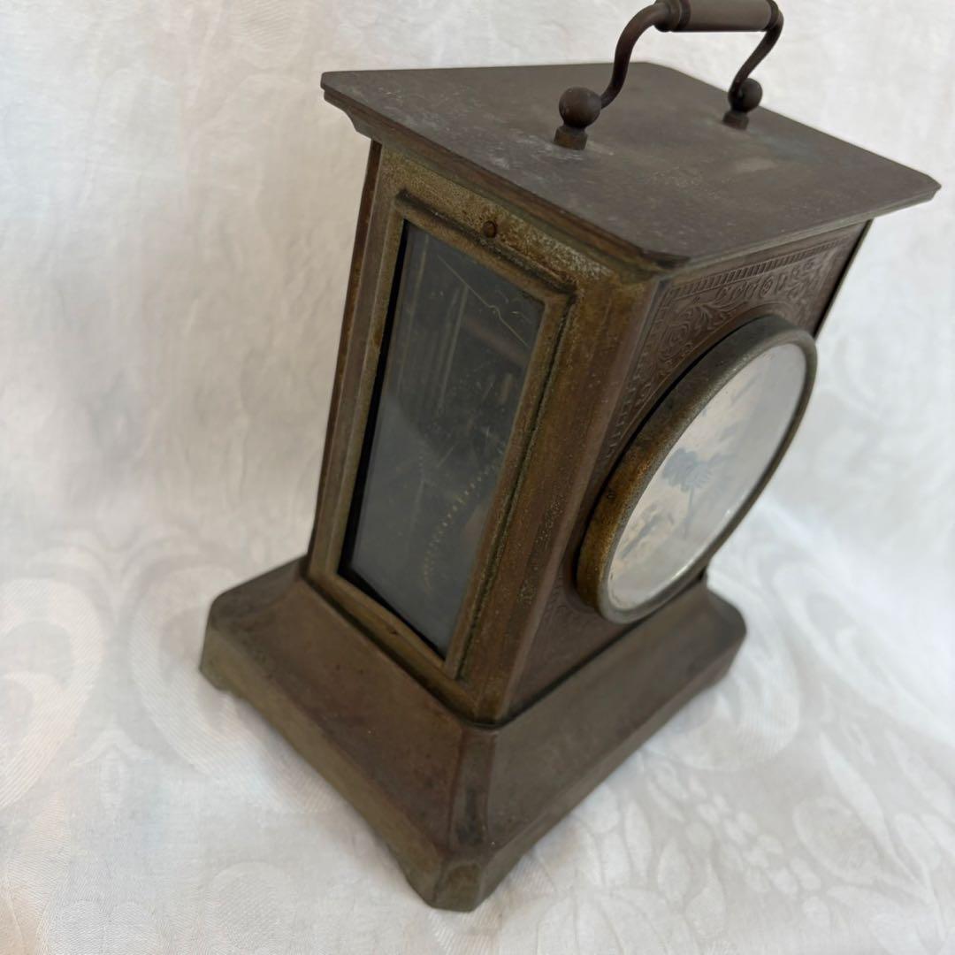 精工舎 SEIKO 置き時計 ゼンマイ 大正 アンティーク