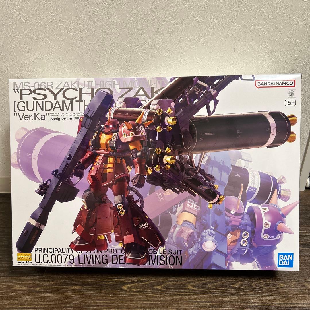 BANDAI MG 1/100 高機動型ザク“サイコ・ザク” Ver.Ka