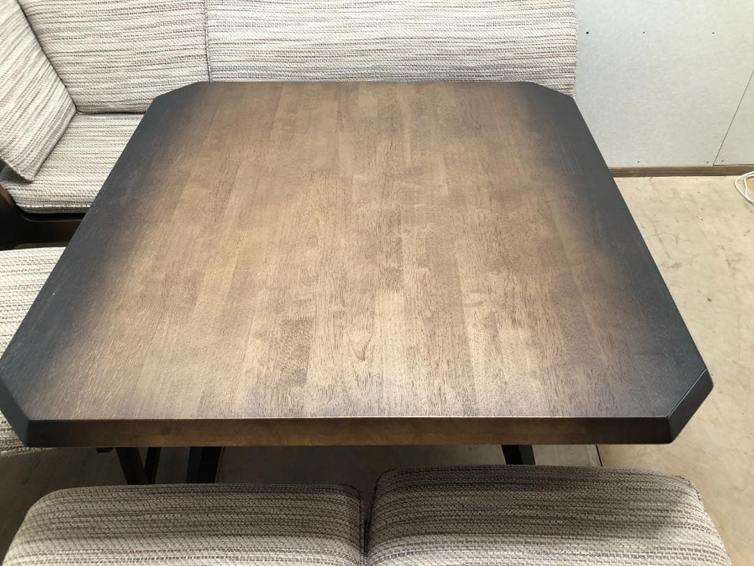 ナフコ　ホノカ　リビングダイニング　6点セット　ブラウン　250325-1