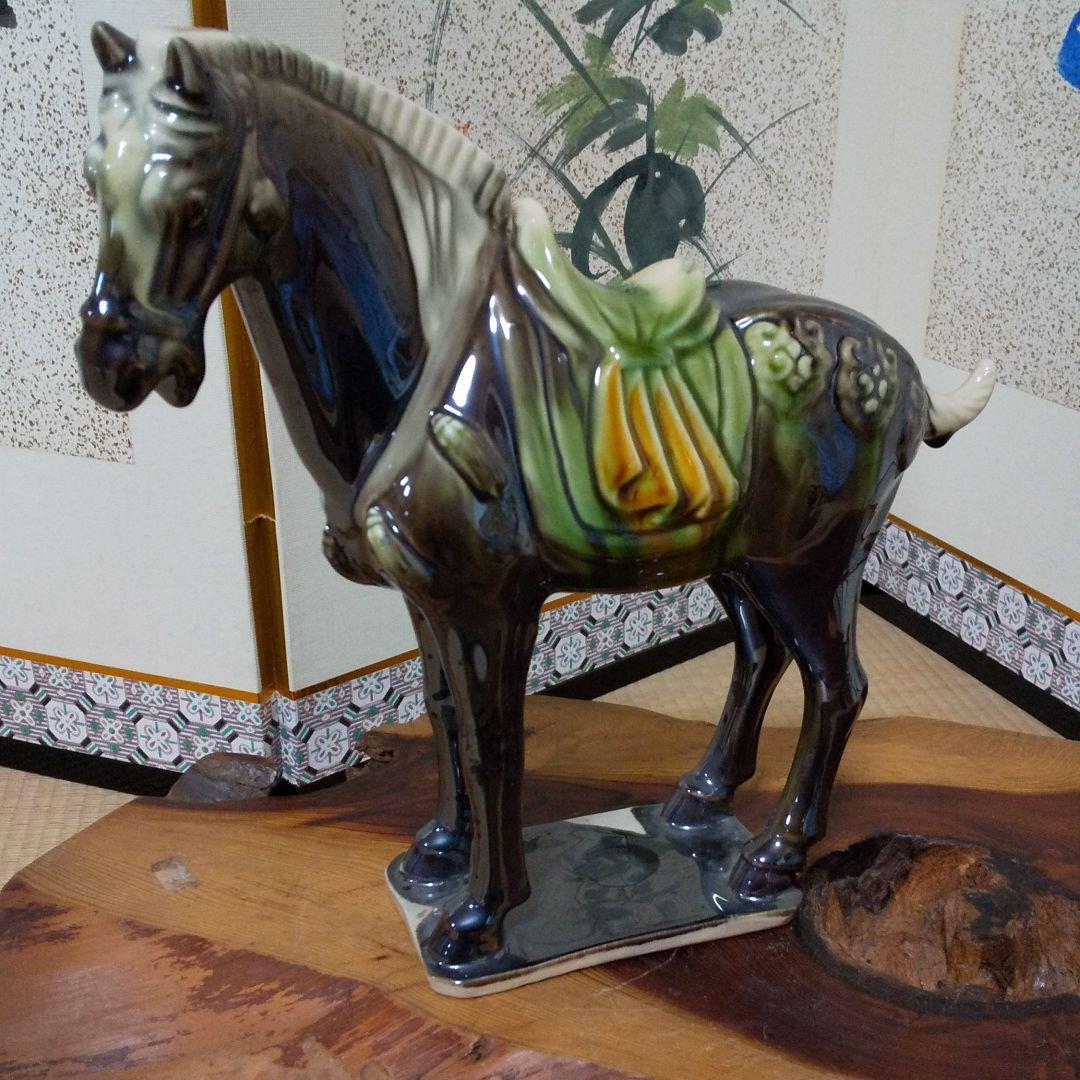 陶器 馬の置物