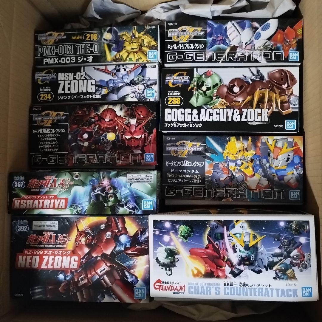 【特価】BB戦士 新品9点セット ガンプラまとめ売り