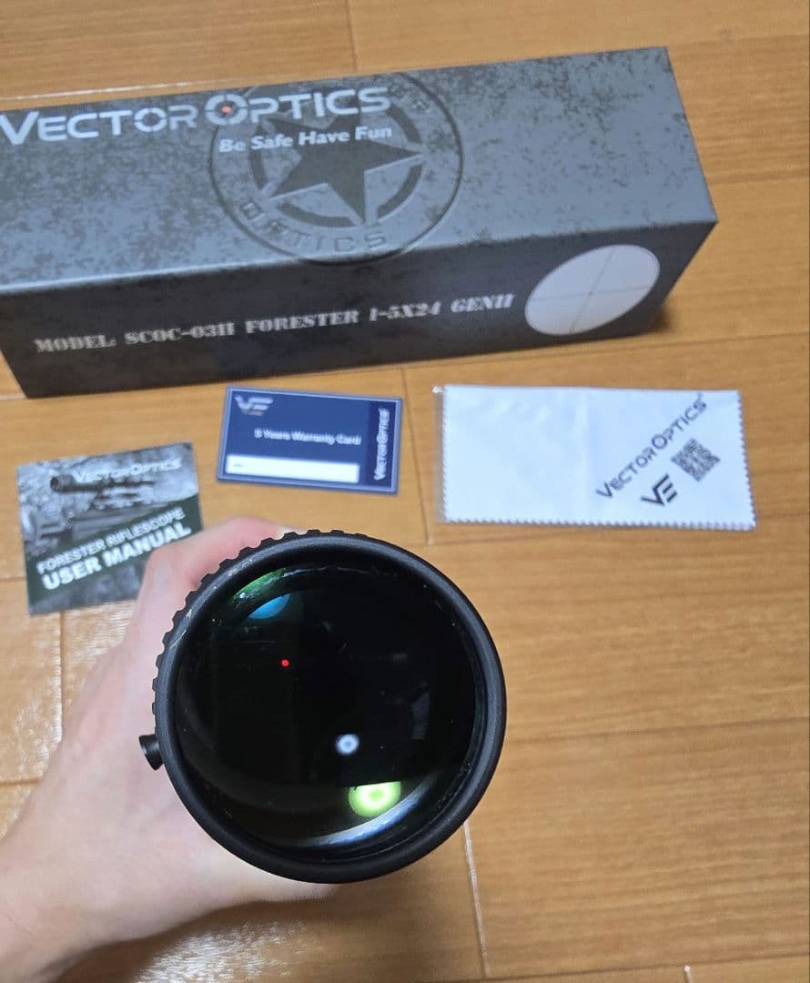 VECTOR OPTICSFORESTERフォレスター 1-5X24 GENII
