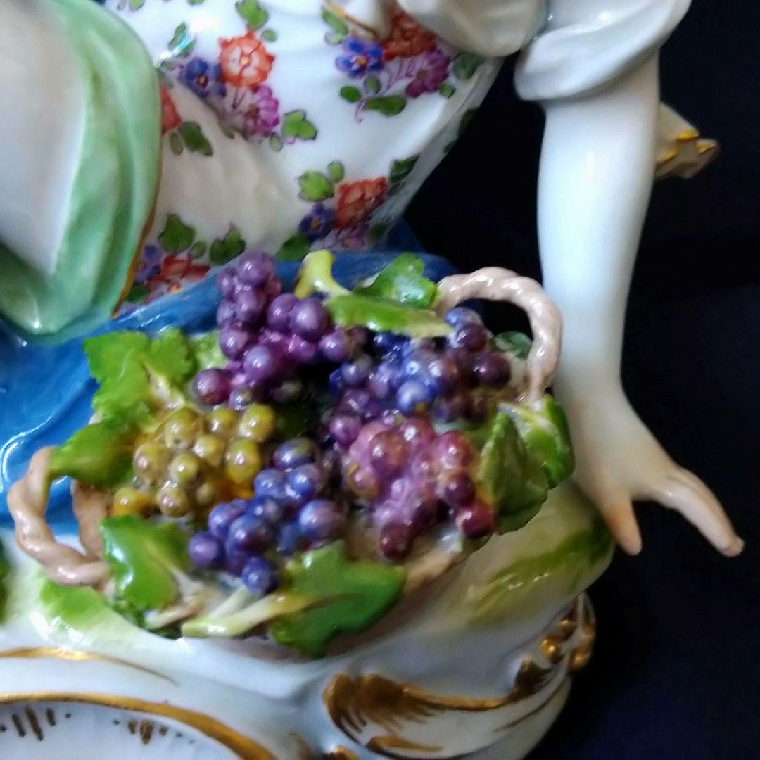 ✤1924年以前マイセン（Meissen）『ロバに乗るシレナス』