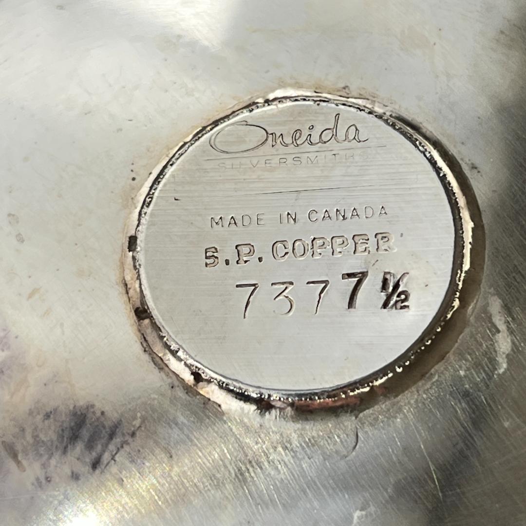 【Oneida】 メロンフォルムのティーサービス 4点