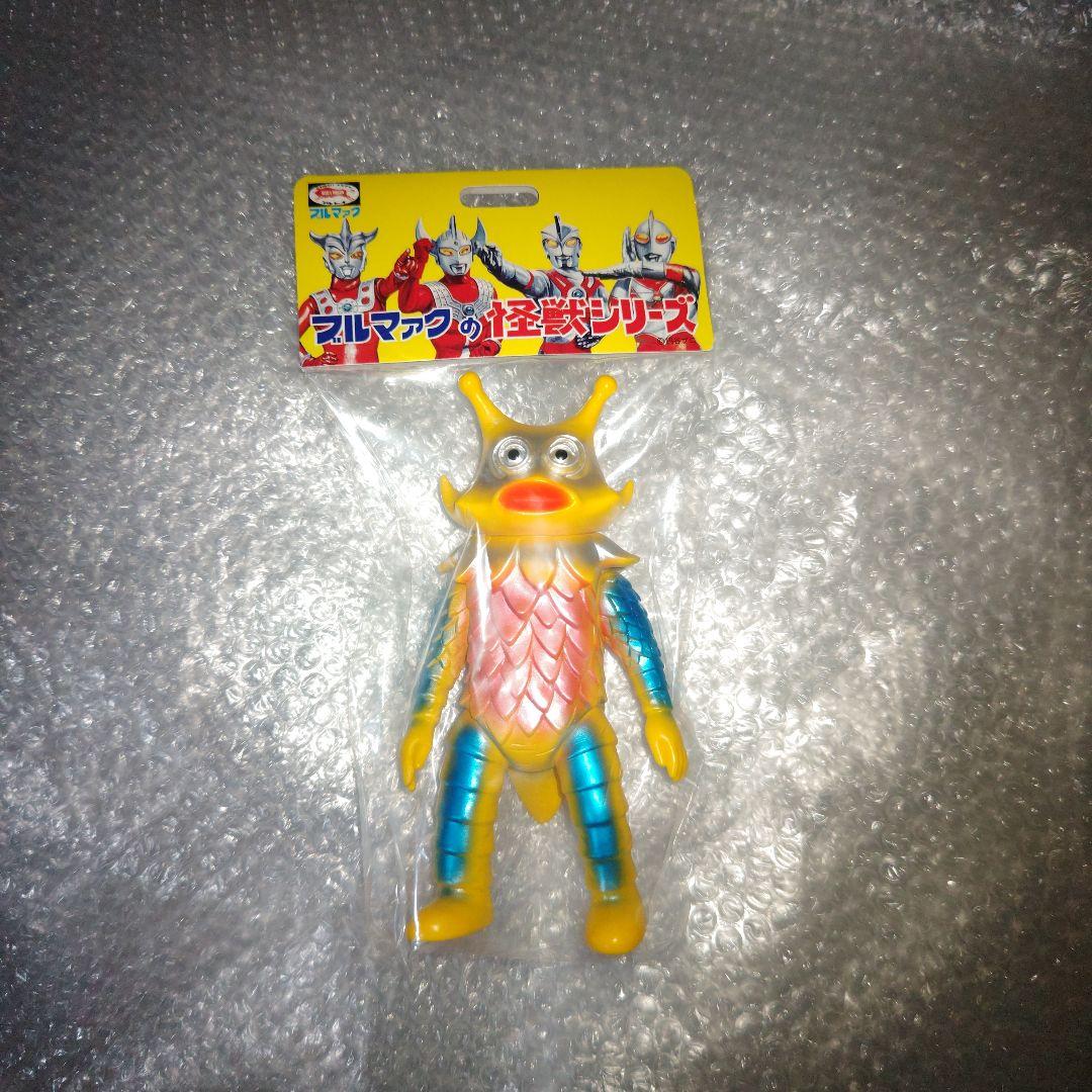 ブルマァク　ウルトラマンレオ　ギロ星獣　ポスターカラー　ソフビ　未開封
