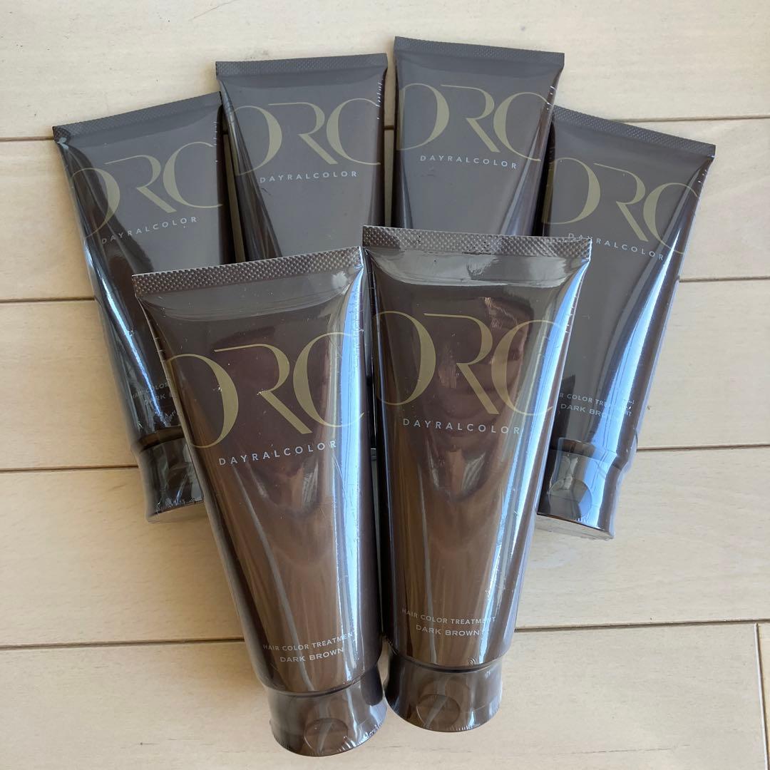 デイラルカラー★ダークブラウン★6本セット★新品未使用未開封