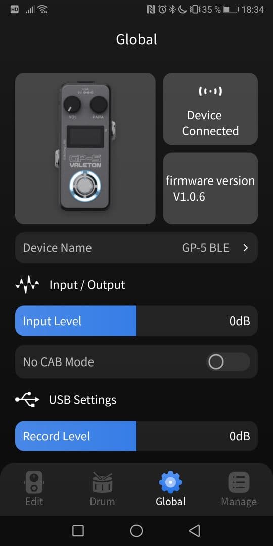 ギター VALETON GP-5