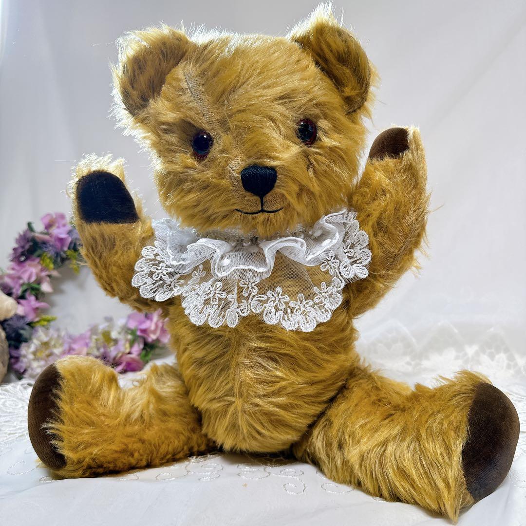❤️キュートなペディグリーベア❤️ アンティークベア　ビンテージテディベア　1950