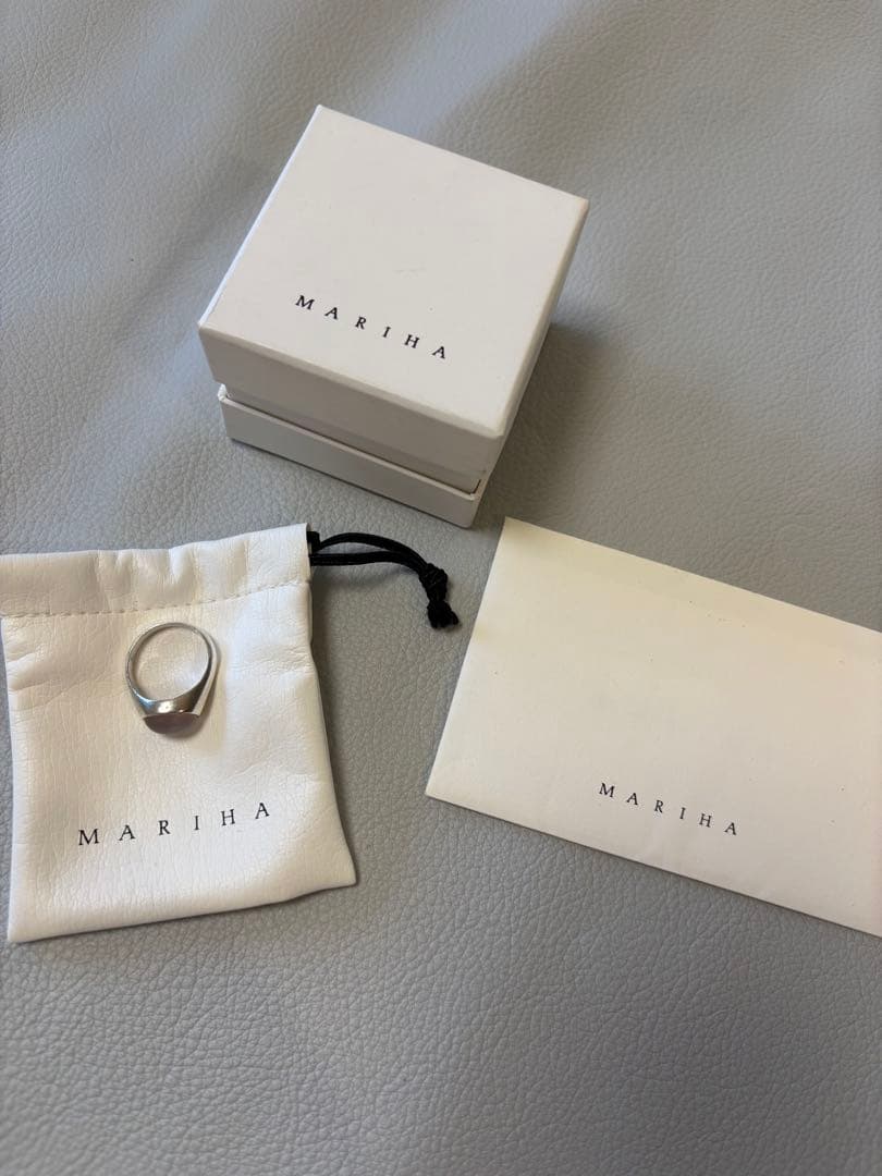 マリハ　ローズクウォーツ　リング　11.5号