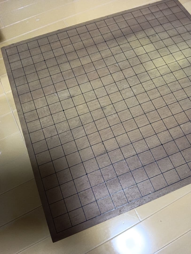 囲碁 木製碁石セット 黒白碁石付き
