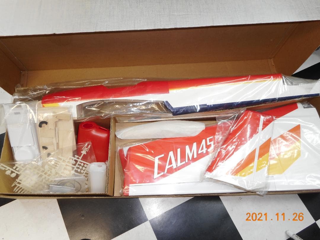 ラジコン飛行機　OK模型　EZカーム45半完成品