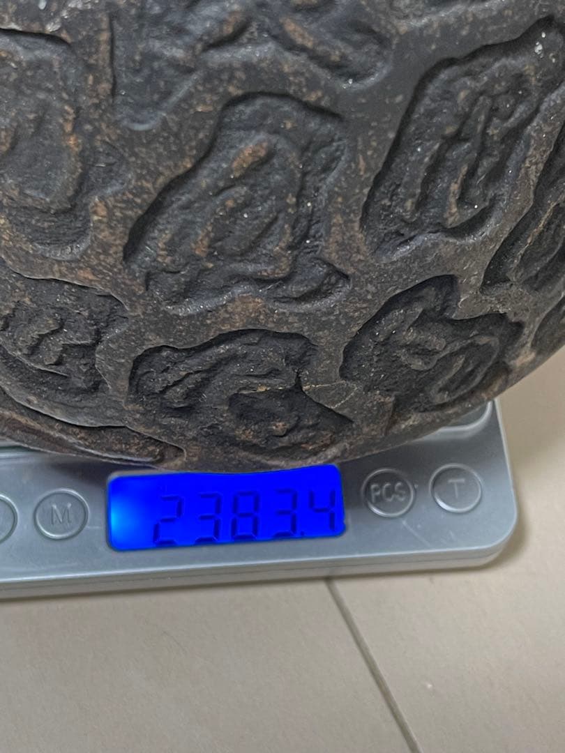 鉄瓶　時代物