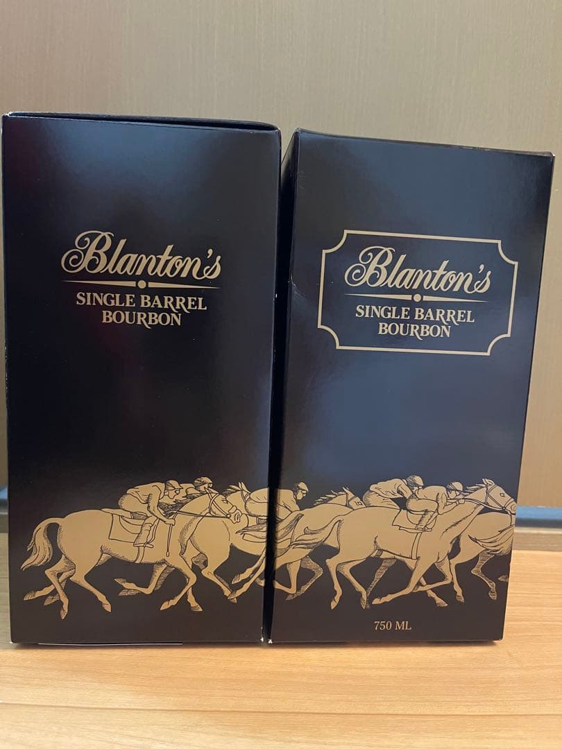 Blanton's ２本セット　　　　　シングルバレルバーボン
