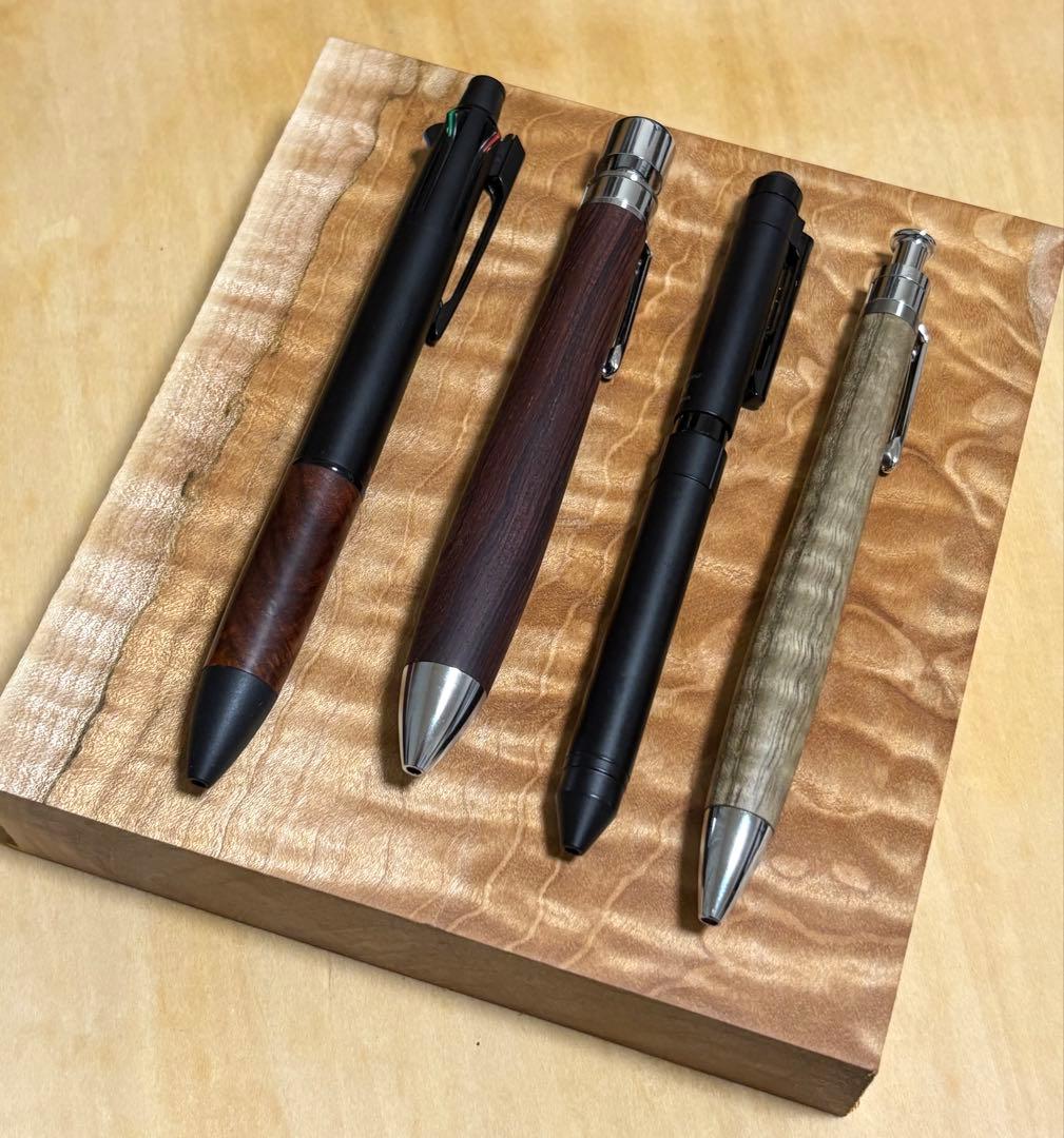 銘木ペントレー　キルテッドメープル　極上　特大極厚サイズ