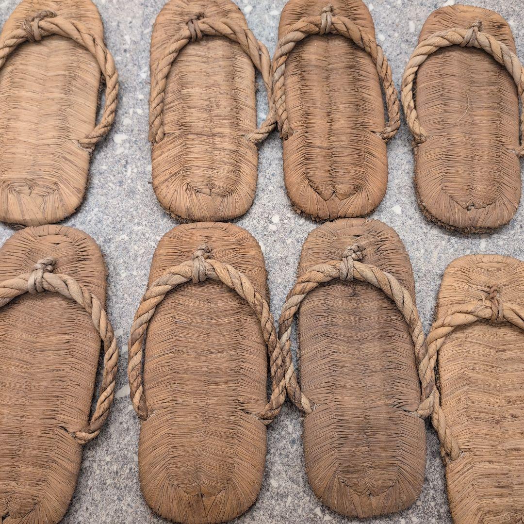 茶道具　露地用　ぞうり・雪駄　二十二足