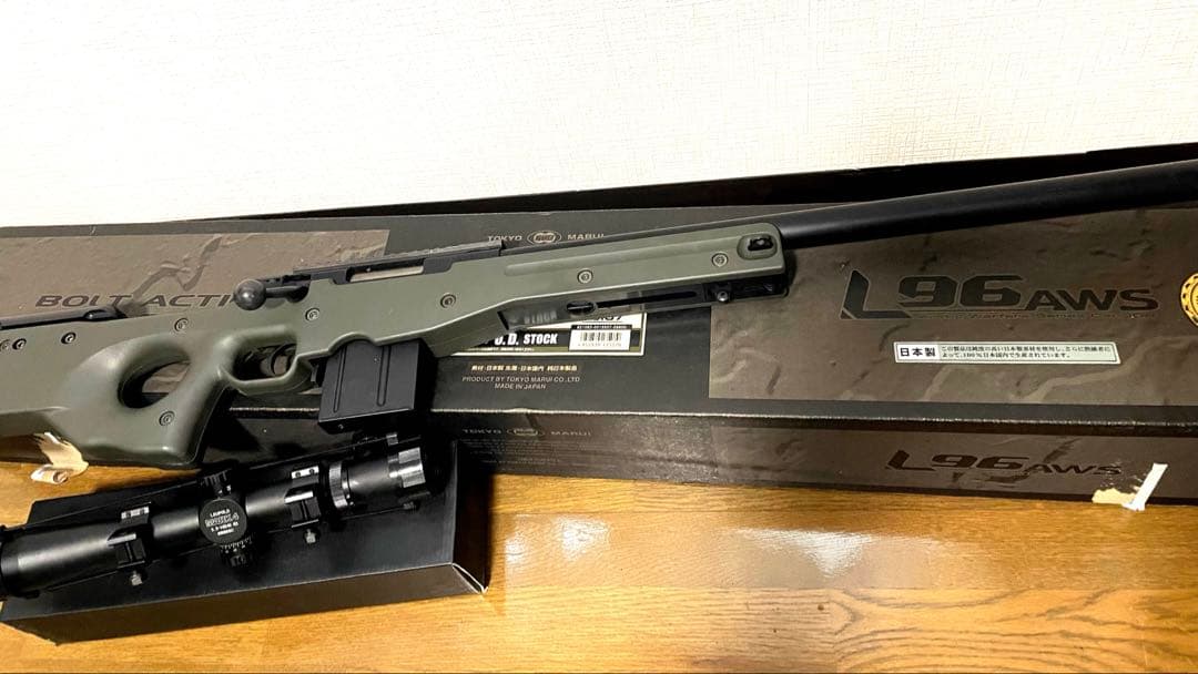 東京マルイ　L96AWS　オリーブドラブ　エアコッキング　ジャンク　赤井秀一