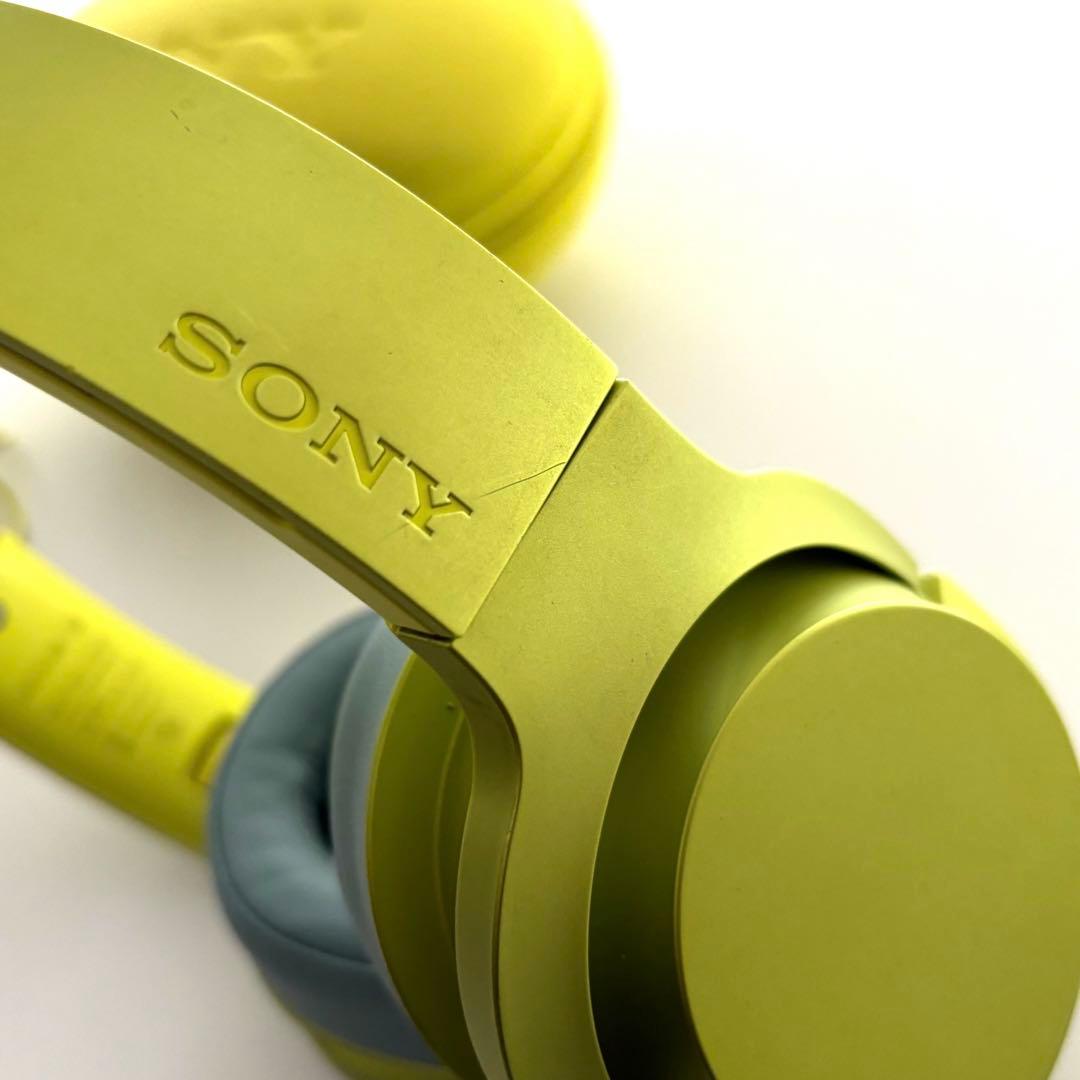 ソニー ヘッドホン SONY h.ear MDR-100ABN(Y)