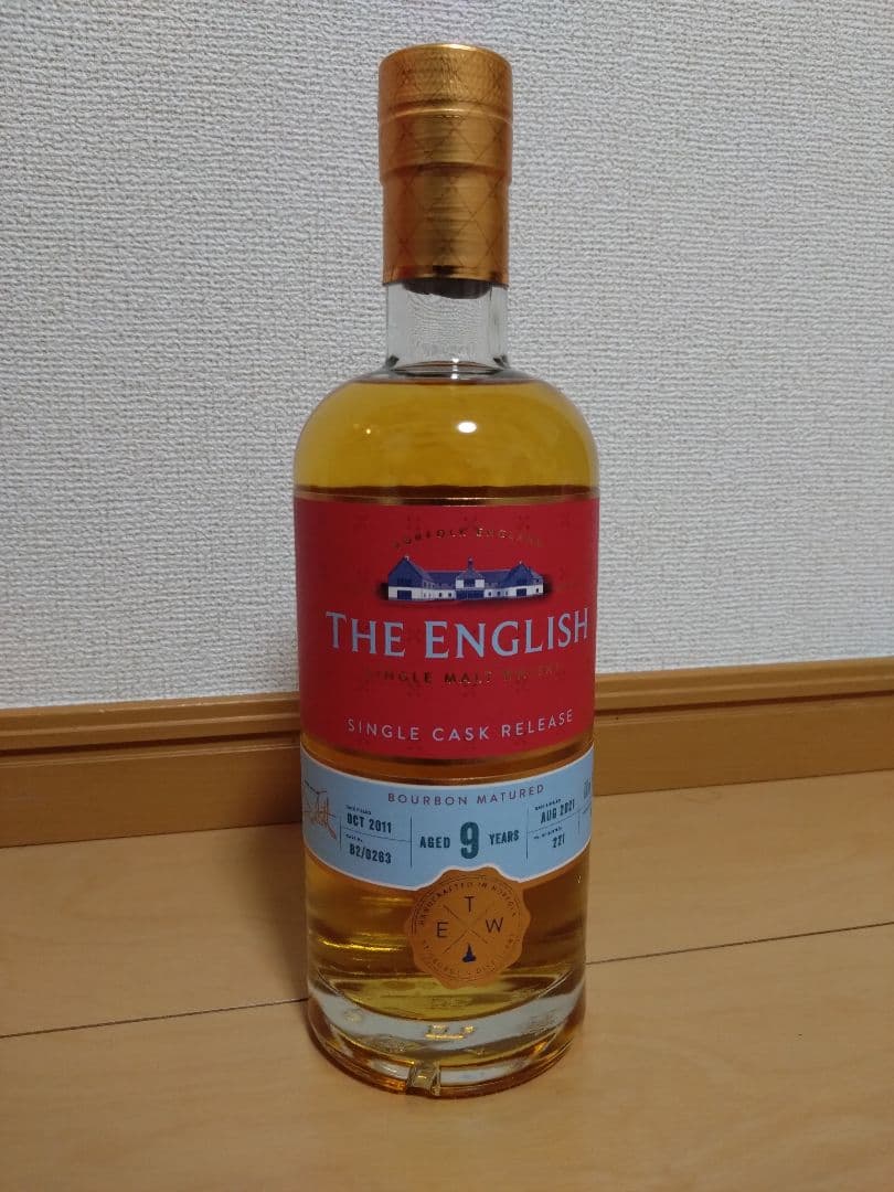 ザ・イングリッシュウイスキー 9年　700ml